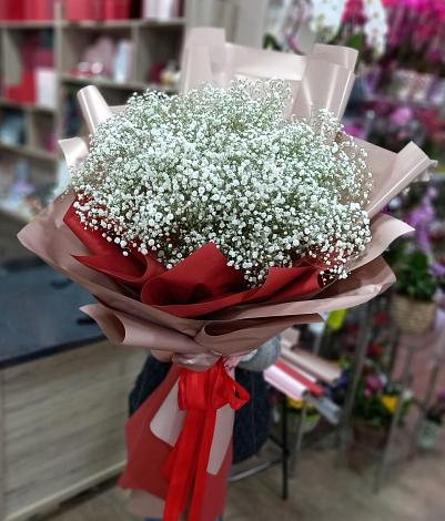 Букет цветов из: Гипсофила в Торгашино