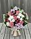 Букет цветов из: Альстромерии, Гвоздики, Розы и Хризантемы в Торгашино