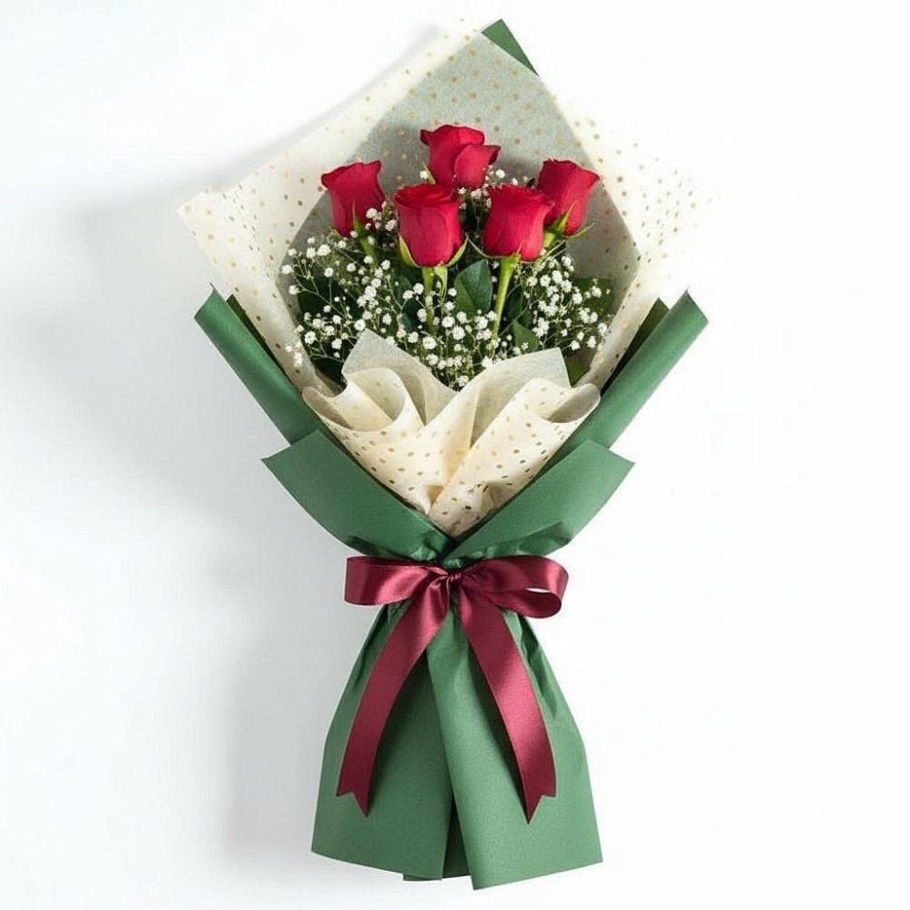 Букет цветов из: Розы в Торгашино