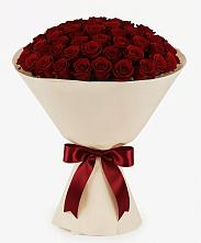 Букет 101 Бордовая роза Блэк Бакарра в Торгашино