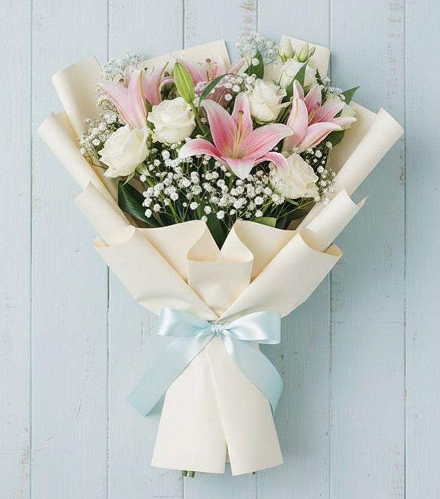 Букет цветов из: Лилии в Торгашино