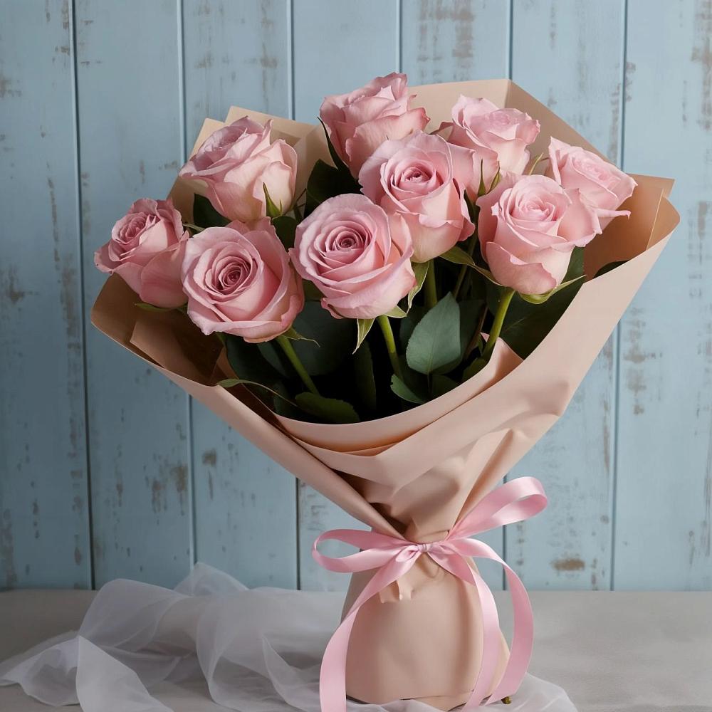 Букет цветов из: Розы в Торгашино