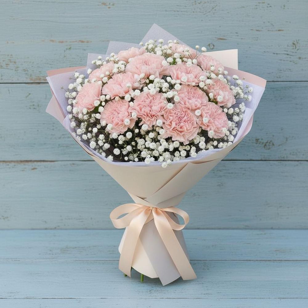 Букет цветов из: Гвоздики в Торгашино