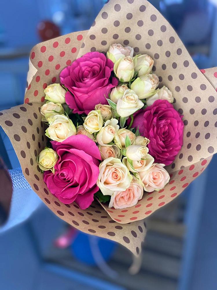 Букет цветов из: Розы в Торгашино