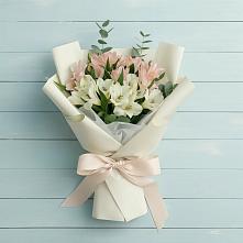 Букет цветов из:  Альстромерии в Торгашино