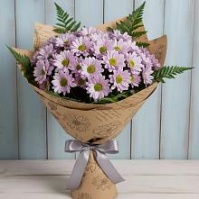 Букет цветов из:  Хризантемы в Торгашино