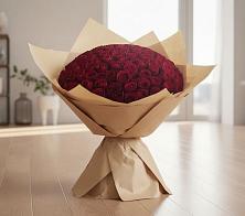 Букет 101 Красная роза в Торгашино