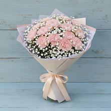 Букет цветов из:  Гвоздики в Торгашино
