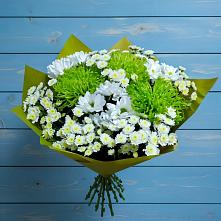 Букет цветов из:  Хризантемы в Торгашино