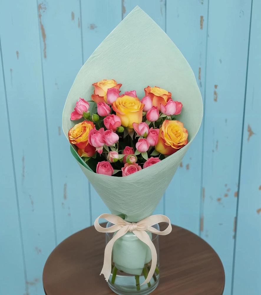 Букет цветов из: Розы в Торгашино