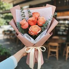 Букет цветов из:  Розы в Торгашино
