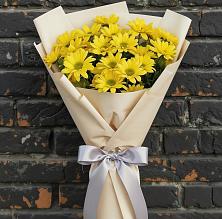 Букет цветов из:  Хризантемы в Торгашино