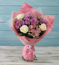 Букет цветов из:  Герберы #REPLACE_PRED# Торгашино