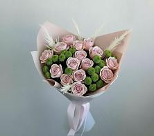 Букет цветов из:  Розы и Хризантемы в Торгашино