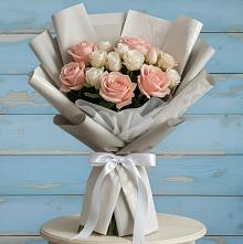 Букет цветов из:  Розы #REPLACE_PRED# Торгашино