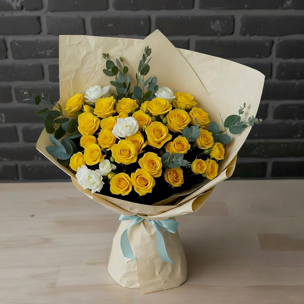 Букет цветов из: Розы в Торгашино