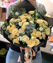 Букет цветов из:  Розы и Лизиантусы #REPLACE_PRED# Торгашино