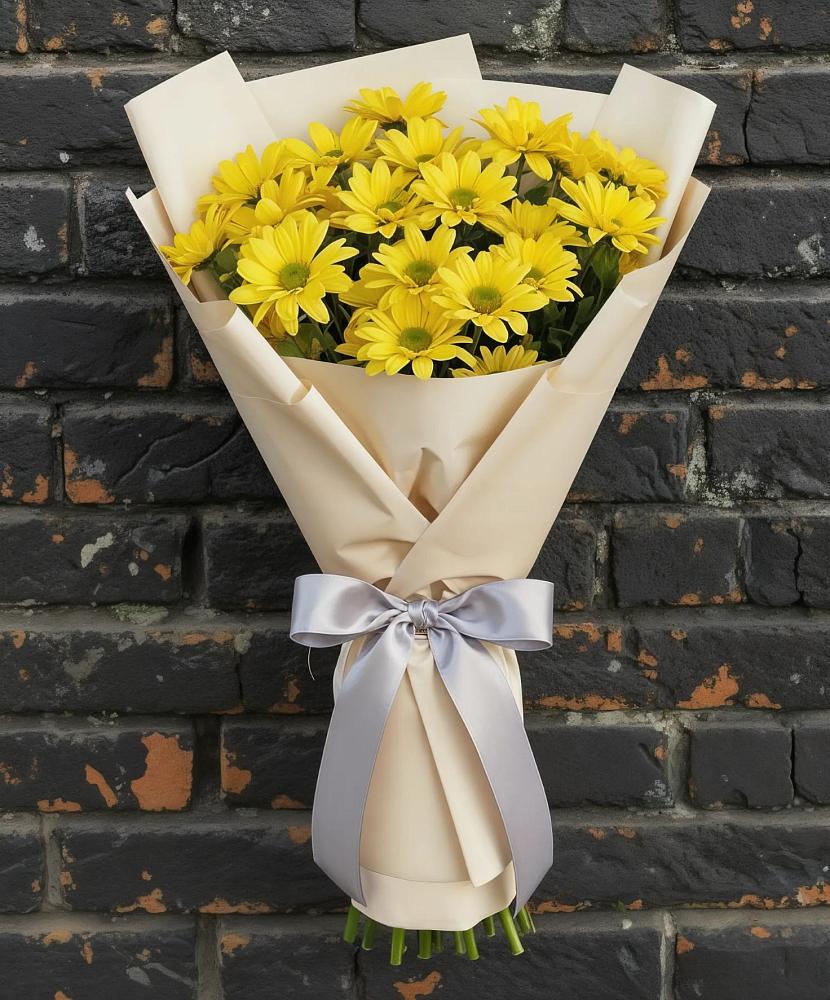 Букет цветов из: Хризантемы в Торгашино