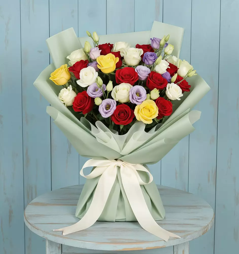 Букет цветов из: Розы в Торгашино