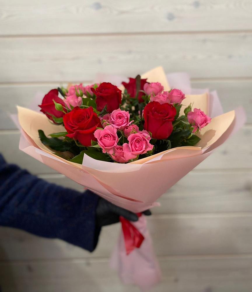Букет цветов из: Розы в Торгашино