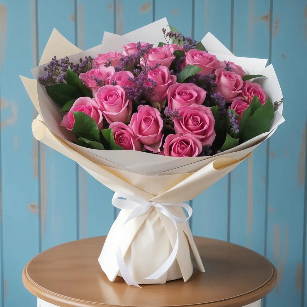 Букет цветов из: Розы в Торгашино