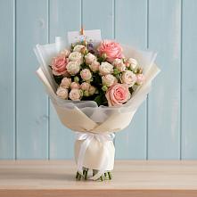 Букет цветов из:  Розы в Торгашино