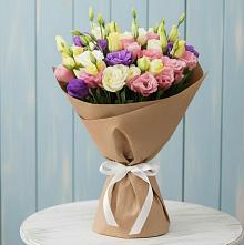 Букет цветов из:  Лизиантусы в Торгашино