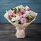 Букет цветов из: Хризантемы, Альстромерии и Розы в Торгашино